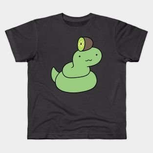 Kiwi Fruit Snake Kids T-Shirt